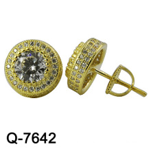 Neue Entwurfs-Art- und Weiseschmucksache-Ohrringe 925 Silber (Q-7642, Q-7643, Q-7644, Q-7644R, Q-7645, Q-7646)